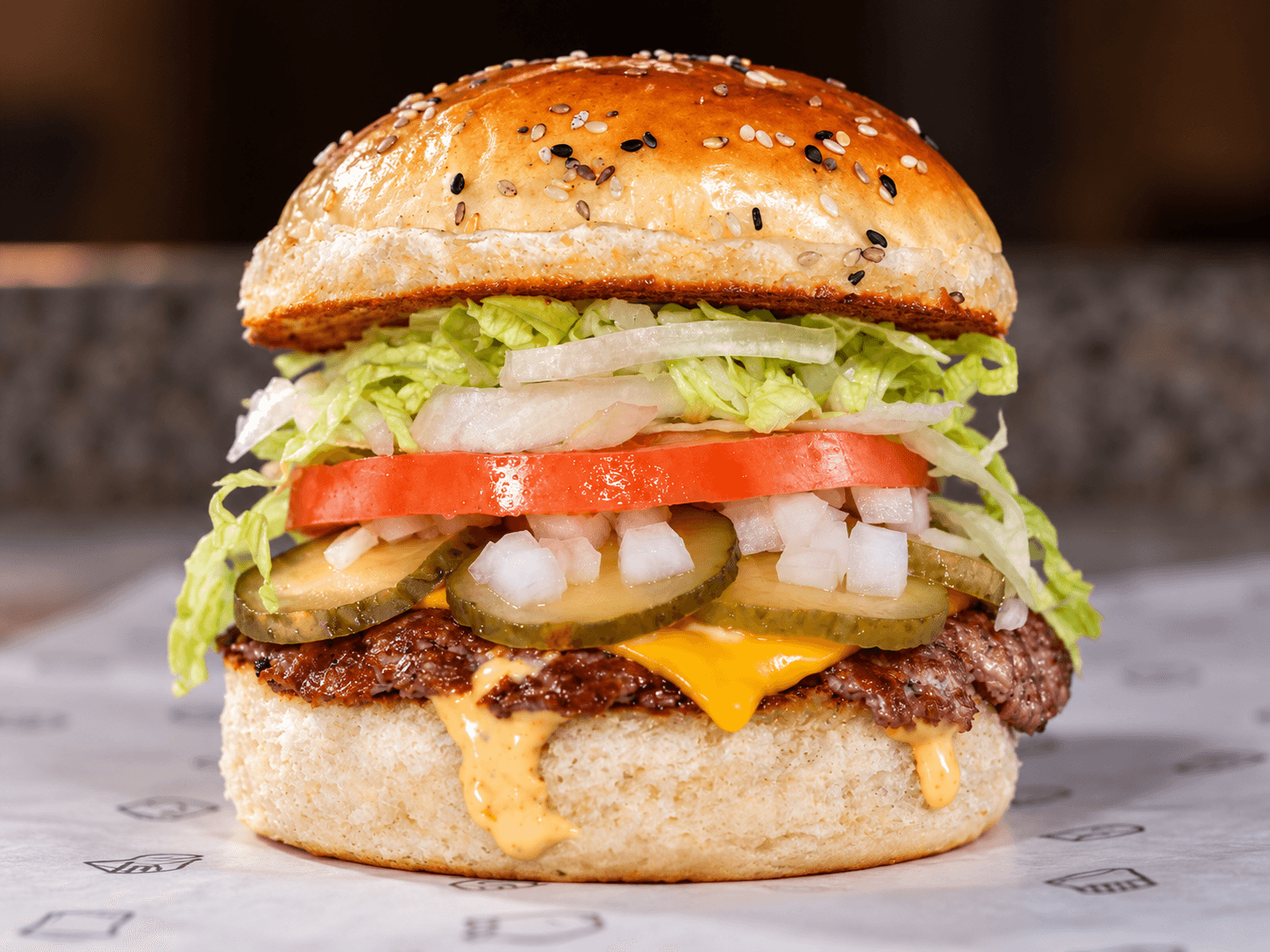 American burger
